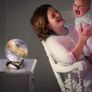 18cm/7.1 inch Moon Lamp Large,OxyLED 3D Print LED Starry Sky Moon Light with Stand Remote Touch Control and USB Rechargeable,Dimmable Light for Kids Lover Friends Birthday Christmas Gifts Image 4