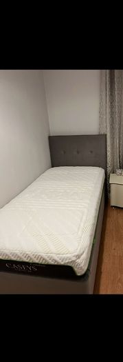 Casey's single bed, mattress & headboard