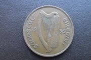 1935 Irish Free State. One Penny.