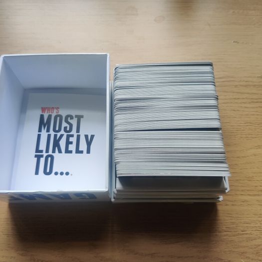 Who's Most Likely To Card Game