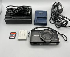 Canon PowerShot SX230 HS 12.1MP Digital Compact Camera - Full Kit - Tested