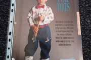 Vintage Clothes Patterns :  " Tops For Tots " and  " Time Out " : 1980s