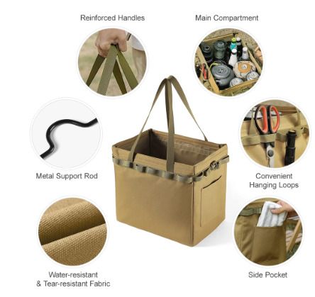 BRAND NEW Foldable Camping Bag Portable Travel Storage Bag Carry On