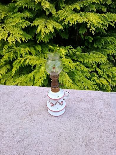 By post only bedside oil lamp