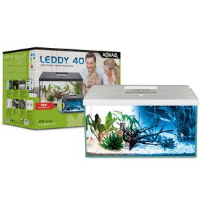 Aquael LEDDY Day & Night 40 White 2.0 Aquarium Set