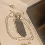 Sterling Silver Solid Dog Tag and Chain Image 9