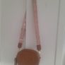 ladies brown long strap cross over bag Image 3
