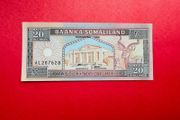 Somaliland  20  Shillings. 1996  Pick 3b  Unc
