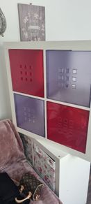 kallax boxes x4