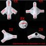 Gazebo Spare Parts 20PCS Corner Center Connectors Image 2