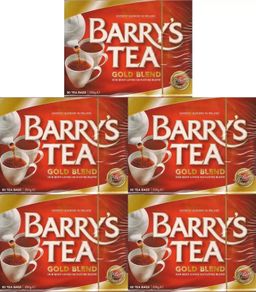 Barry's Tea Gold Blend 80 Tea Bags 250g (5 packs)