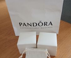 Pandora  bag, pouch & two boxes