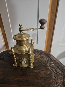 Antique Retro French coffee grinder