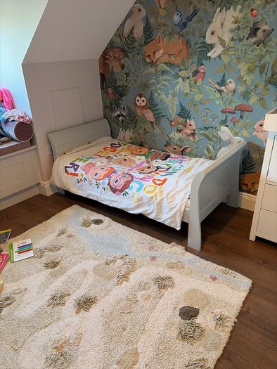 Mamas & Papas Mia cot bed grey