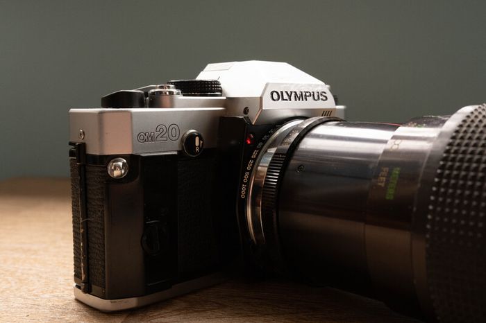 1980s Olympus OM-20 camera
