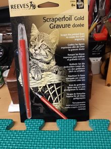 Scrape foil gold kit new