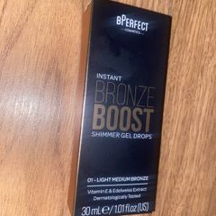 B perfect bronze boost gel drops 01 light medium bronze