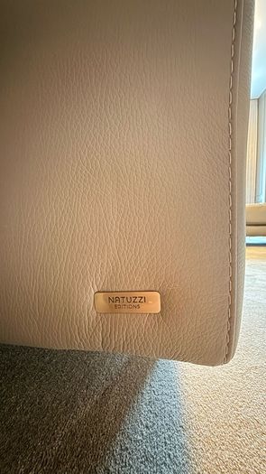 Natuzzi Leather Corner Sofa