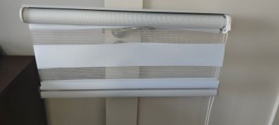 JYSK Roller blind Duo 60x180cm with cassette white