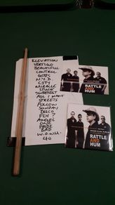 U2 Tribute Band Bundle - Rattle And Hum Cd & Memorabilia