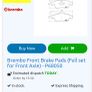 Renault Zoe front brake pads Image 2