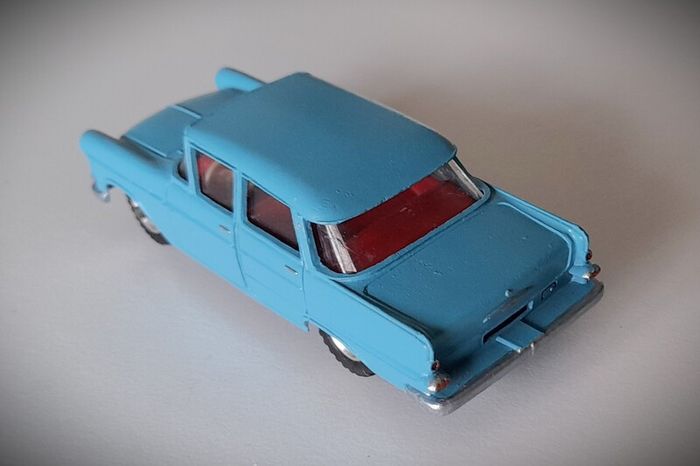 Diecast Vintage Dinky Toys Opel Kapitan - Good Repaint by Seller/No Box