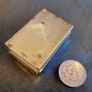 Vintage 1950s "Peerage" Brass Cambridge Crested Matchbox Sleeve Image 4