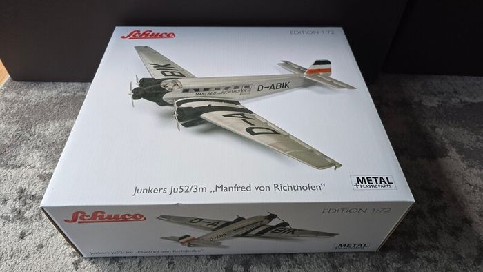 1:72 Schuco Junkers Ju-52 diecast airplane