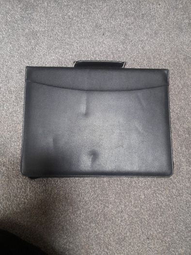 leather business folder
