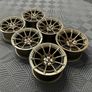 18" Inch Strom DSF55 Alloy Wheels 5x114.3 Nissan Silvia Skyline S13 S14 S15 RX7 R32 R33 Lexus IS200 Image 8