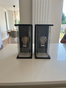 Pair of Outdoor Wall Lights