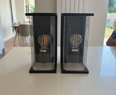Pair of Outdoor Wall Lights