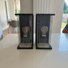 Pair of Outdoor Wall Lights
