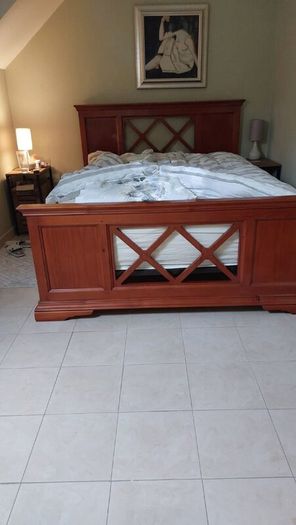 Solid Cherry Wood Bedroom Suite