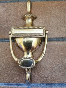 Vintage Brass Door Knocker