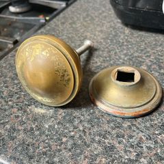 brass door handle