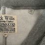 bottoms jacket wills grey with side stripe & pockets size 10 Image 9
