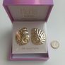 18K Gold-Plated Shell Earrings by MeMe London Image 3