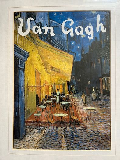 Vincent Van Gogh, high quality framed print - The Cafe Terrace, Arles at Night (1888)