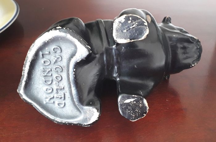 PLANTER - Pot - Holder - Vintage - Bulldog