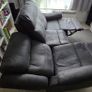 Electric reclining 3 seater sofa with wireless phone charger Image 2