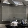 Kitchen Backsplash Transparent 100x50 cm Tempered Glass Image 2
