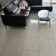 Black Leather sofa