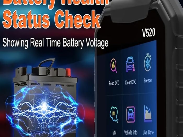 Professional OBD2 Diagnostic Scanner Tool, USB-Powered Engine Fault Detector,