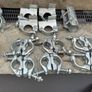 Scaffold Job lot 13' - 3' Tubes Swivel & Double Coupler etc. Image 4