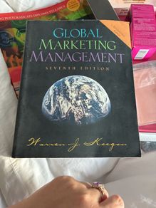 Warren J. Keegan Global Marketing Management: International Edition