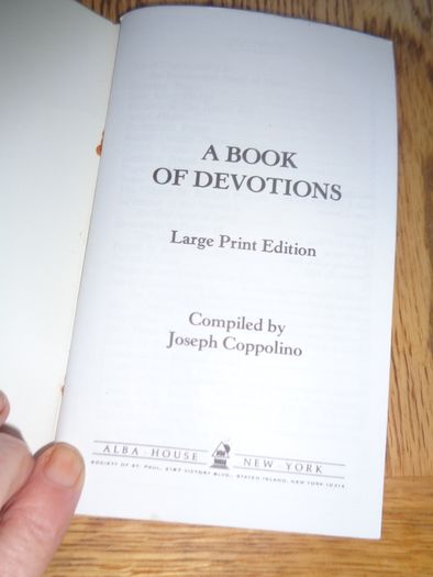 A Book of Devotions for Sale