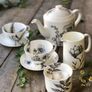 Sarah Horne Botanicals Fine Bone China Blossom Cappuccino Cup & Saucer Image 3