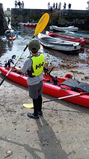 Double pedal kayak