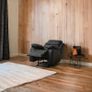 FINAL UNITS Bargain Recliner Chair Black & Brown Image 6